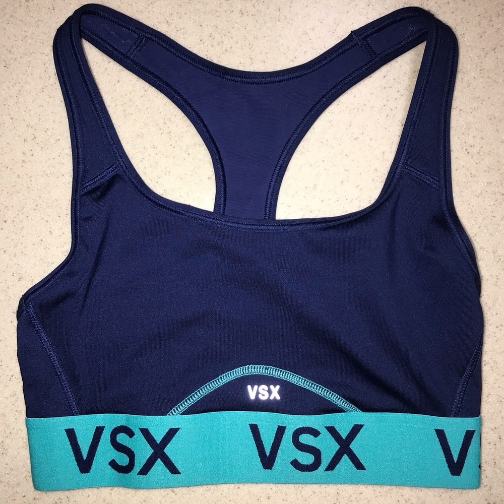 🌴3/$20 The Player VS Racerback Sports Bra Navy…